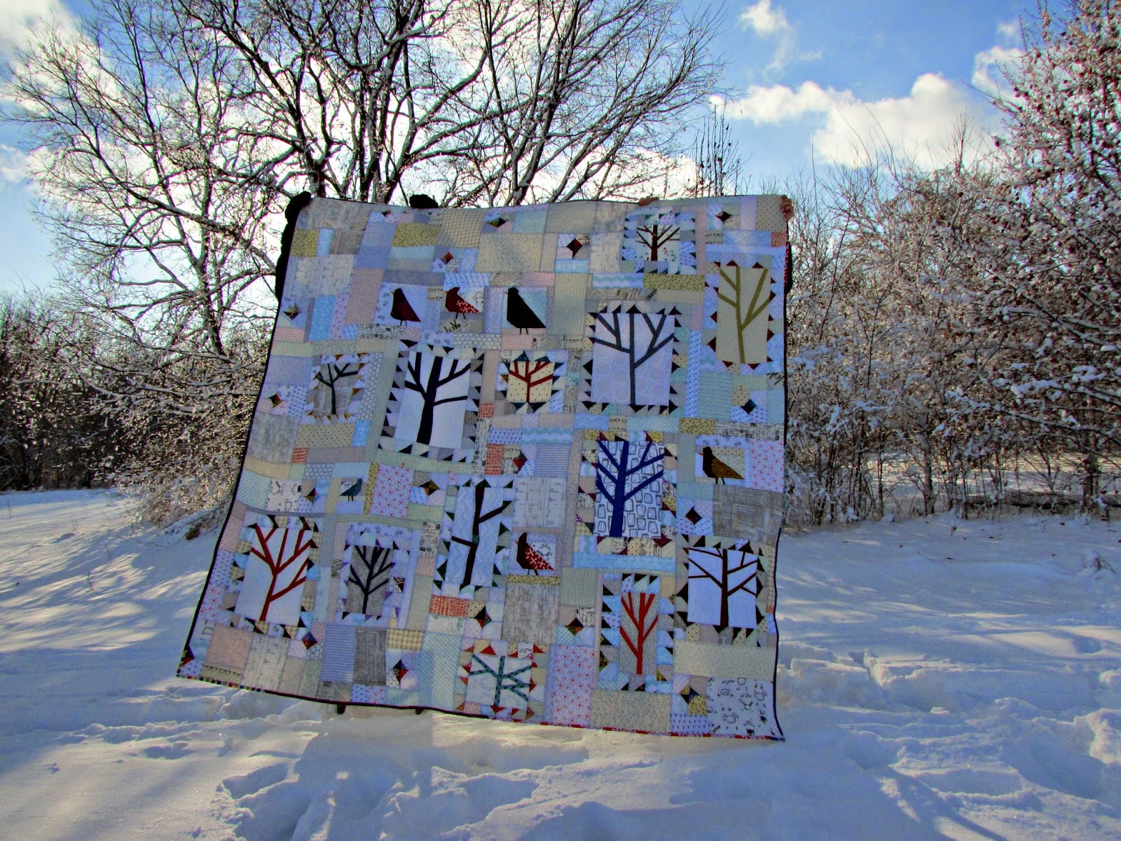 Pie Lady Quilts Blogger's Quilt Festival The Lovely Woods